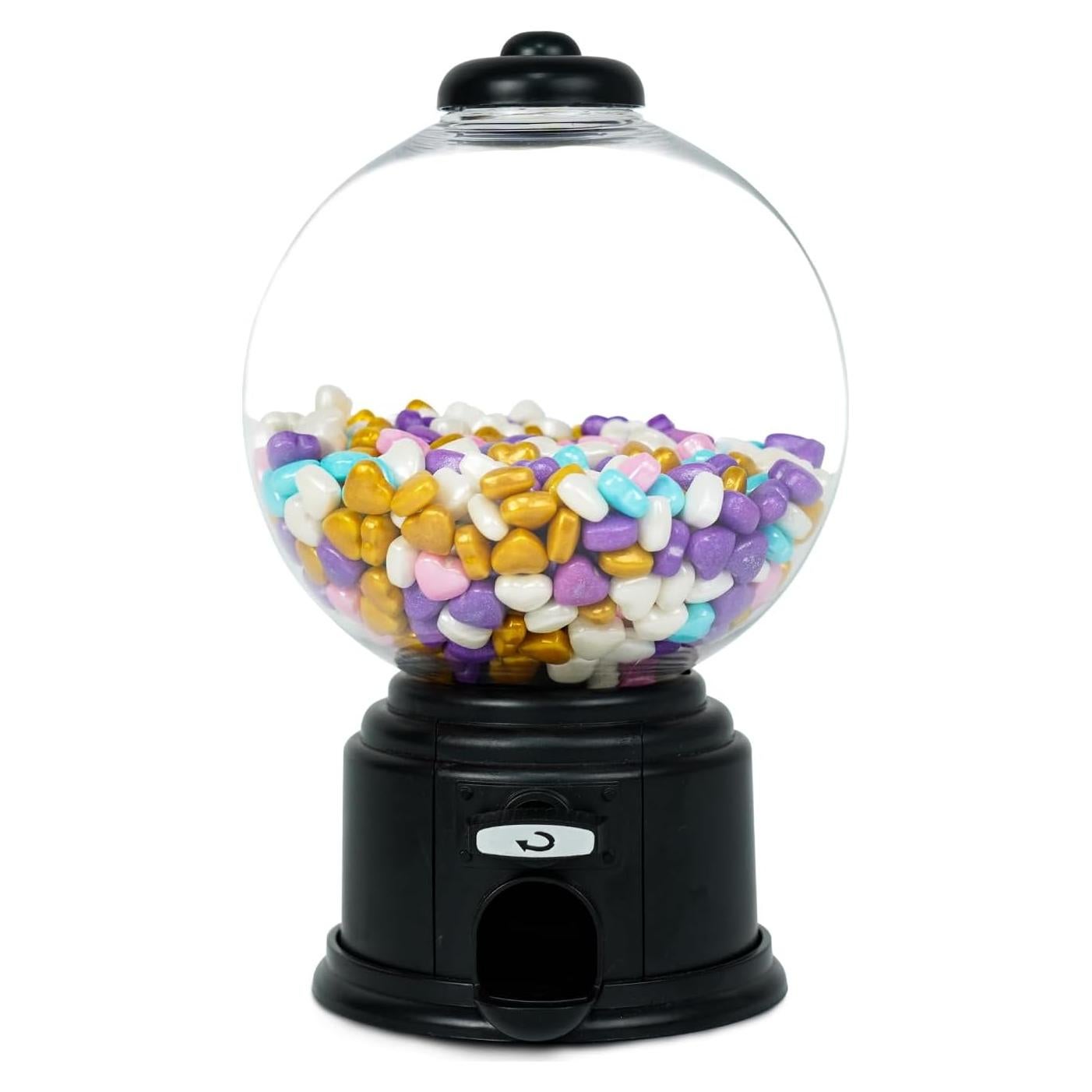 Dispensador de Caramelos YOBRO Esférico 0.5L Negro