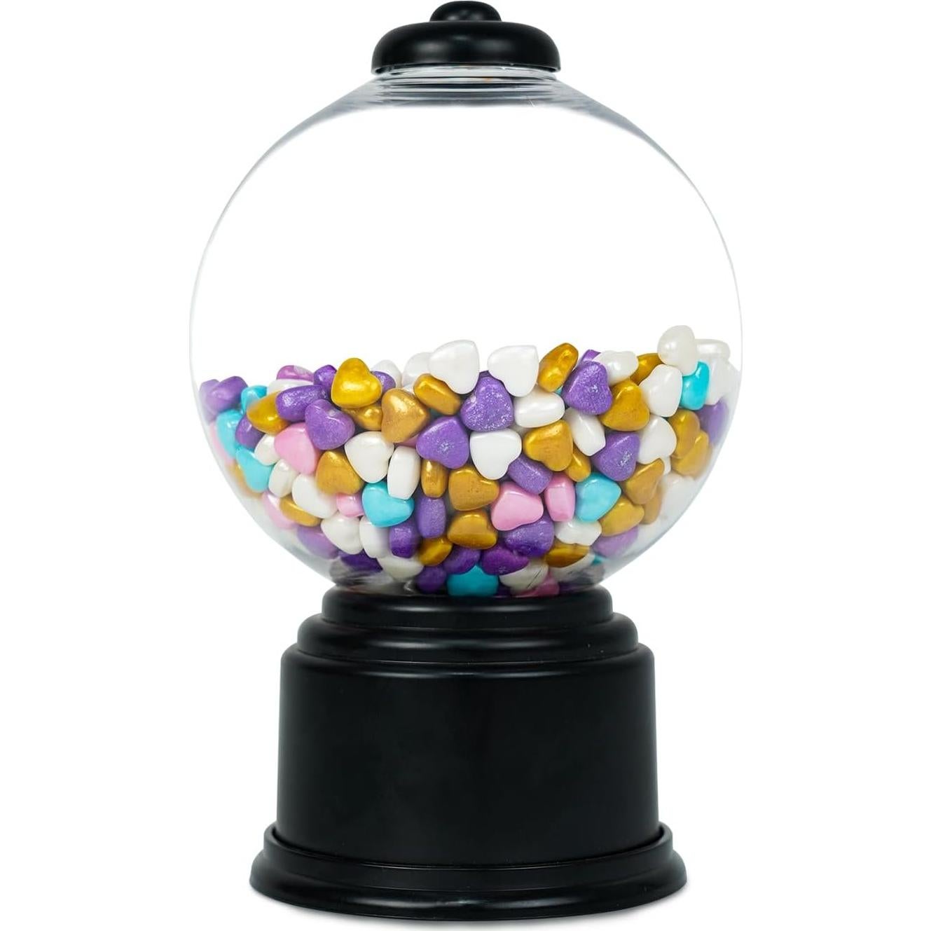 Dispensador de Caramelos YOBRO Esférico 0.5L Negro