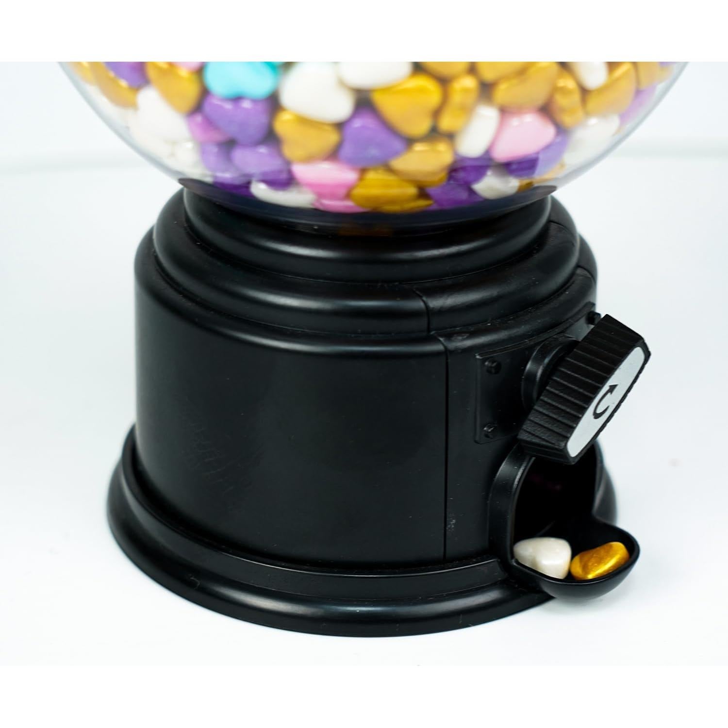 Dispensador de Caramelos YOBRO Esférico 0.5L Negro