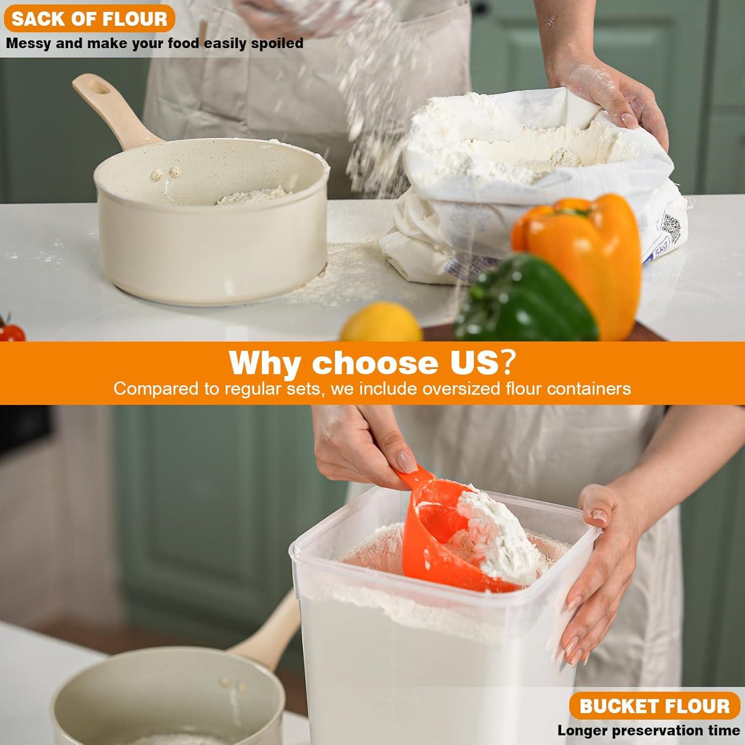 Contenedores de Almacenamiento Romswi 24 Piezas Herméticos BPA