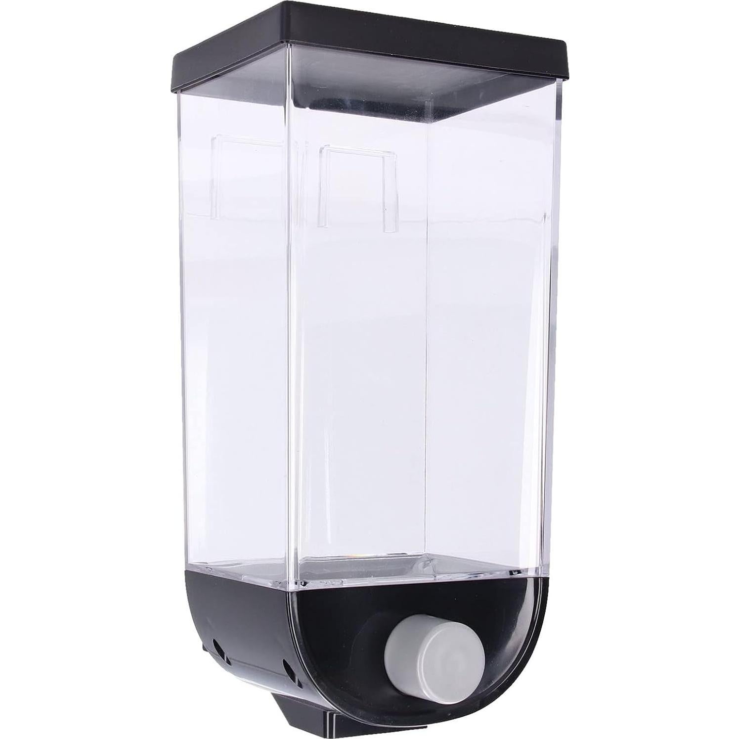 Dispensador de Alimentos Secos Hermético Cyrank 1.5L Montado en Pared