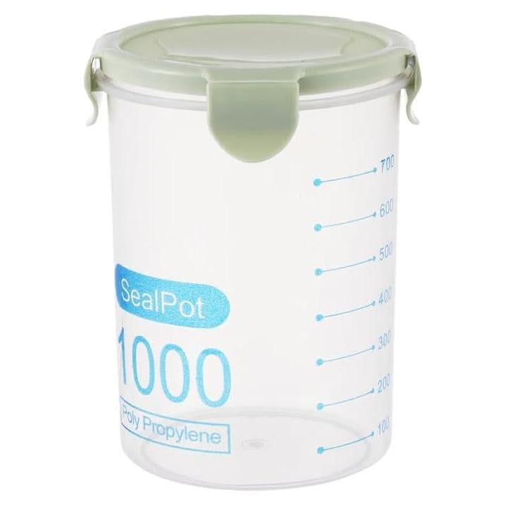 Contenedor Hermético de Alimentos Joyzan 1000ml, Plástico a Prueba de Fugas