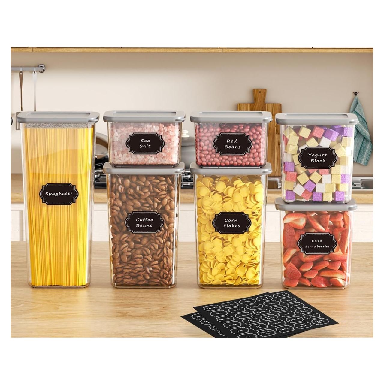 Juego de 7 Contenedores de Almacenamiento Herméticos Homhut