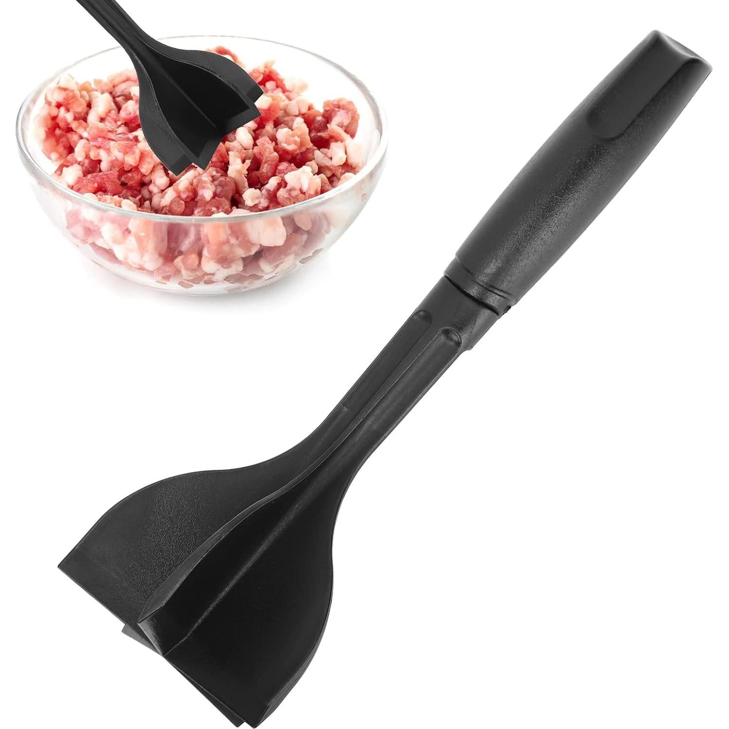 Picador de Carne Nylon Zerone 25 cm Resistente al Calor