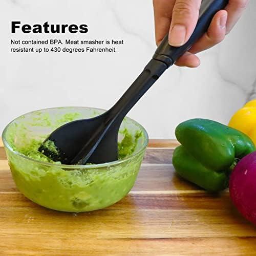 Picador de Carne Nylon Zerone 25 cm Resistente al Calor