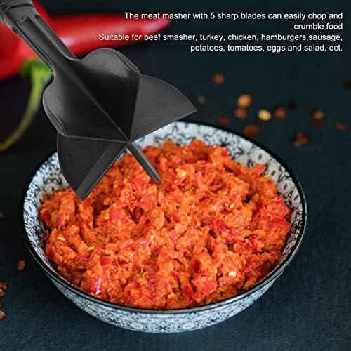 Picador de Carne Nylon Zerone 25 cm Resistente al Calor