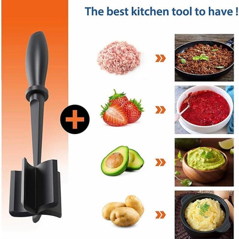 Picador de Carne MIXNEX 2 Piezas Nylon Antideslizante