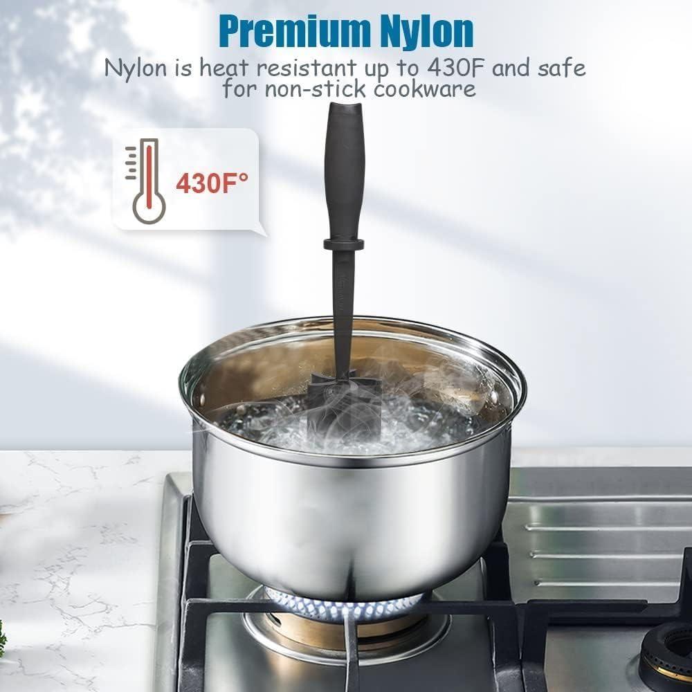 Picador de Carne Molida EZONDEAL con 5 Cuchillas y Mango Ergonómico