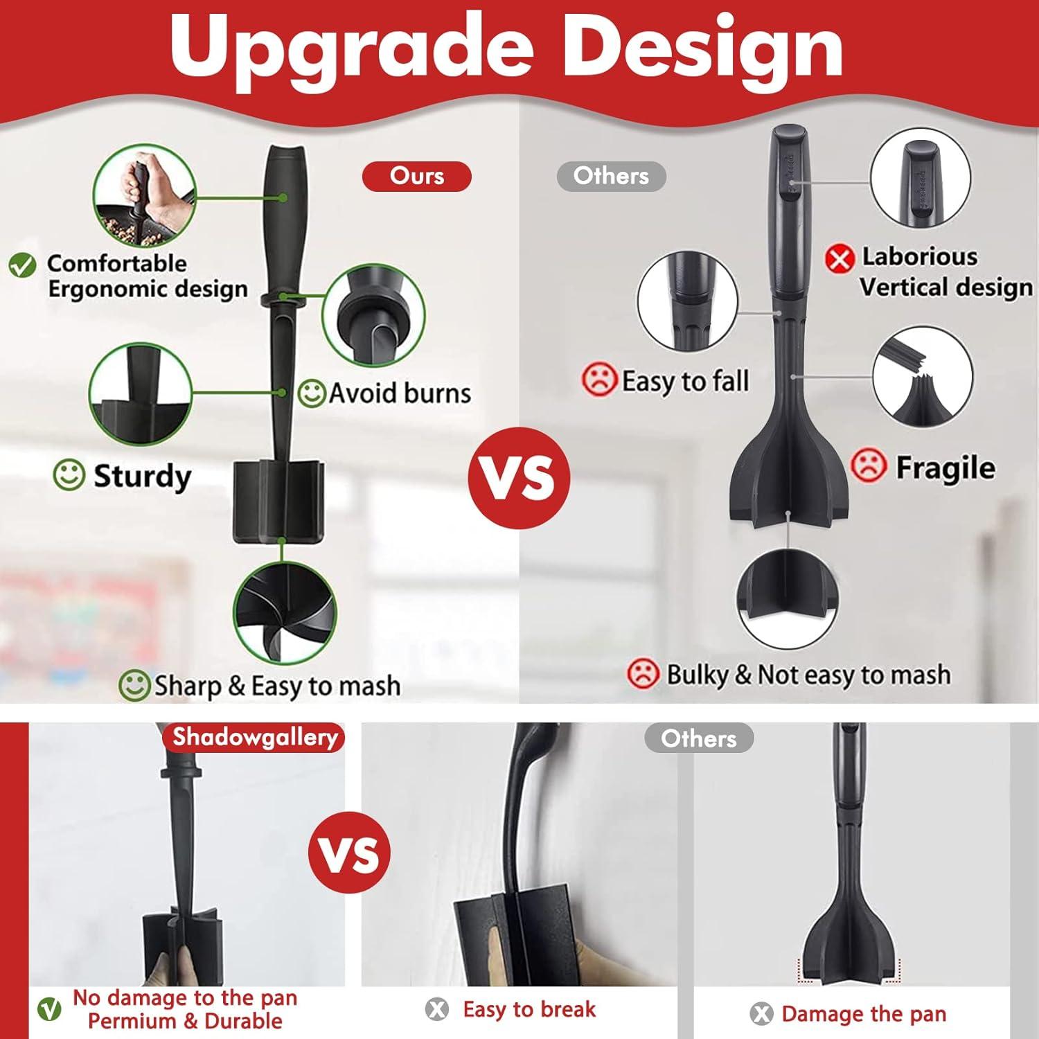 Aplastador de Carne y Patata PROCHOP - Utensilio de Cocina Nylon