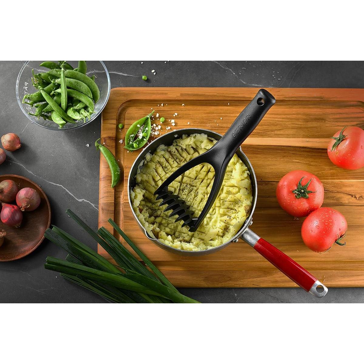 Aplastador de Papas Gerior - Herramienta de Cocina Resistente