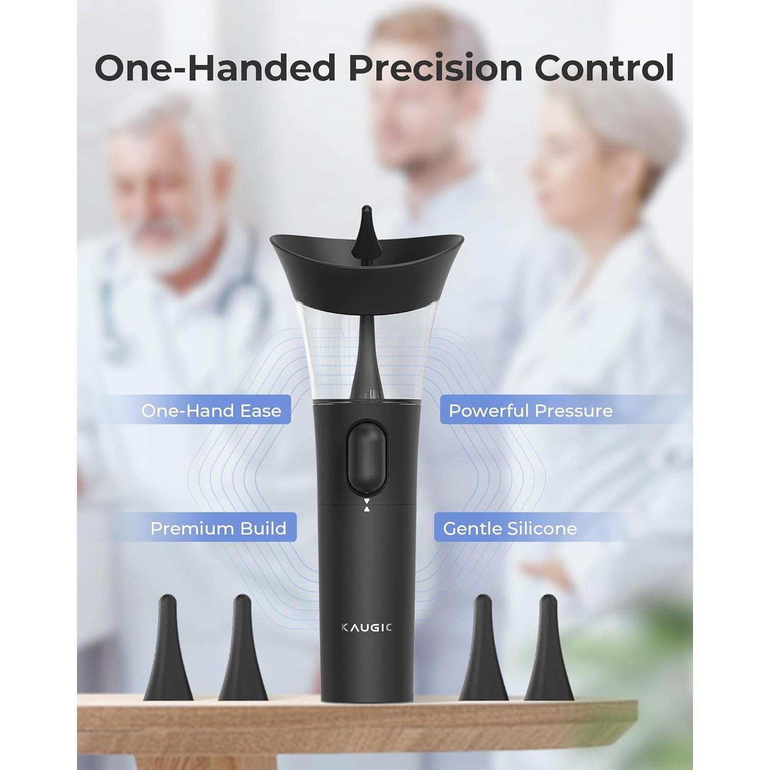 Kit de Limpieza de Oídos KAUGIC con Presión de Agua 7M