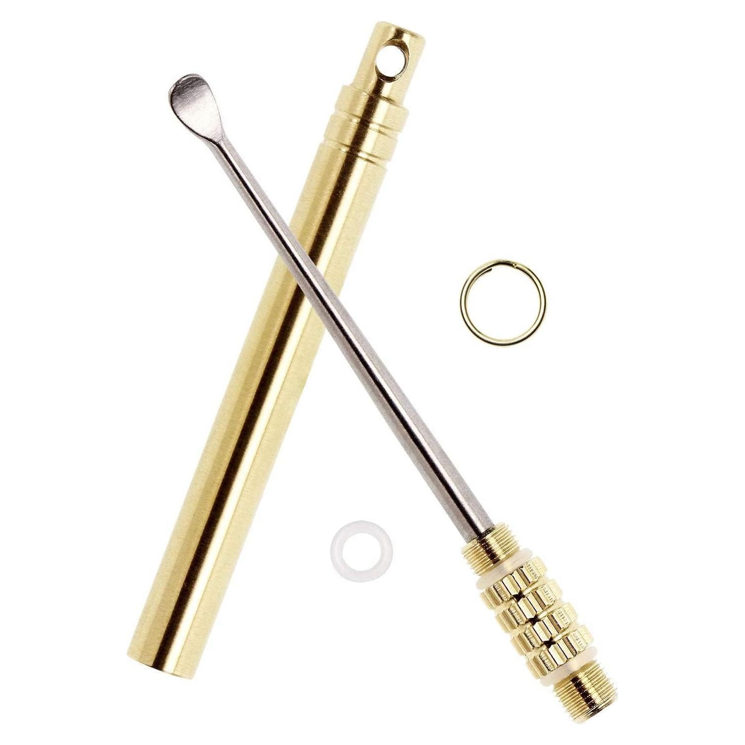 Limpiador de Cerumen Plegable ONLYKXY de Titanio Portátil