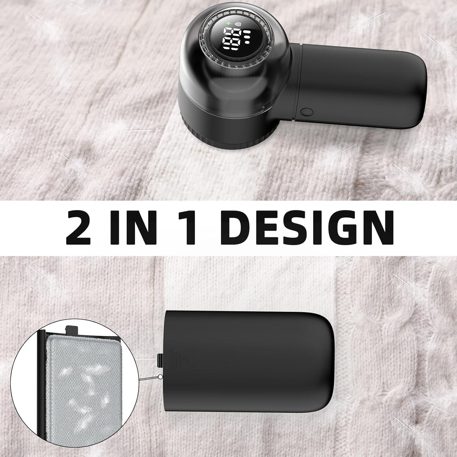 Afeitadora de Tela Eléctrica Ollse Recargable 120ml Negro