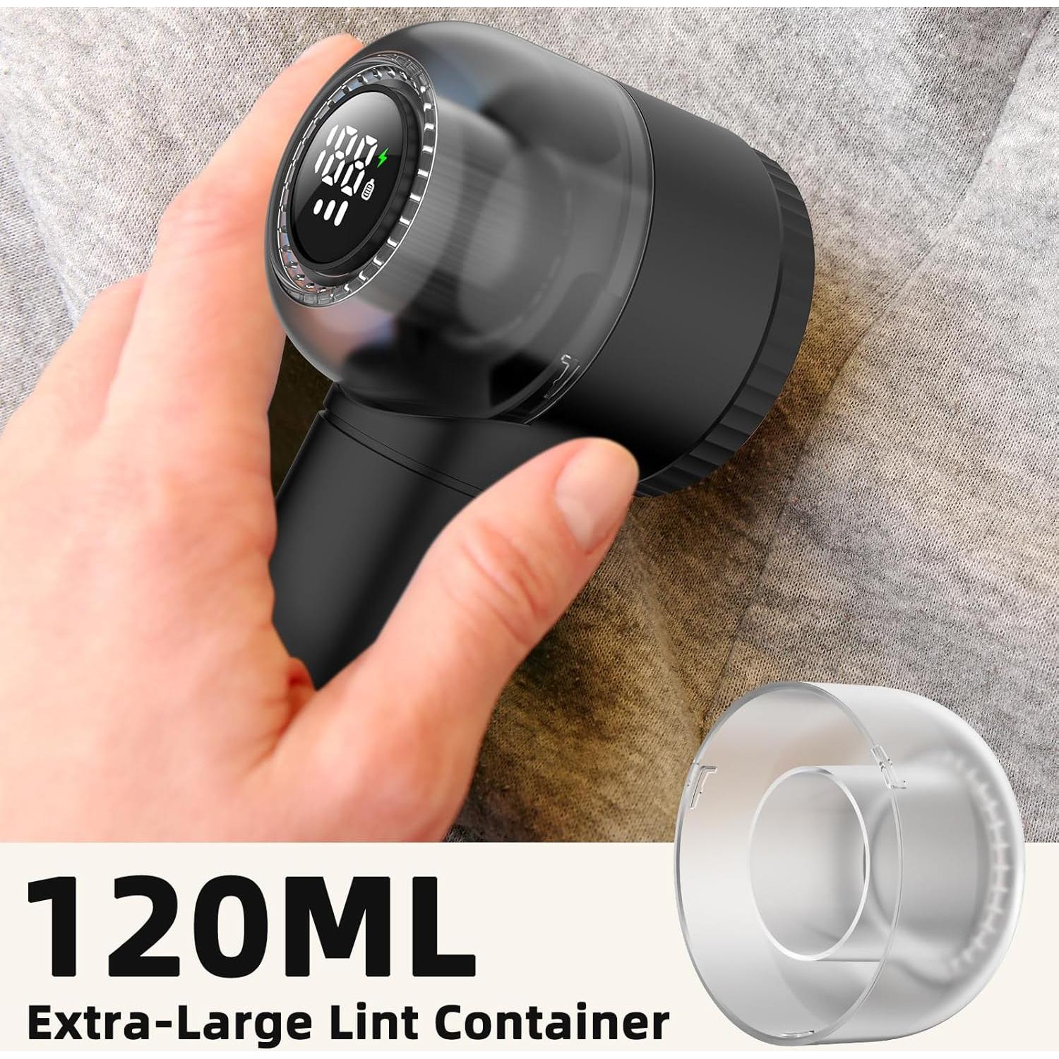 Afeitadora de Tela Eléctrica Ollse Recargable 120ml Negro