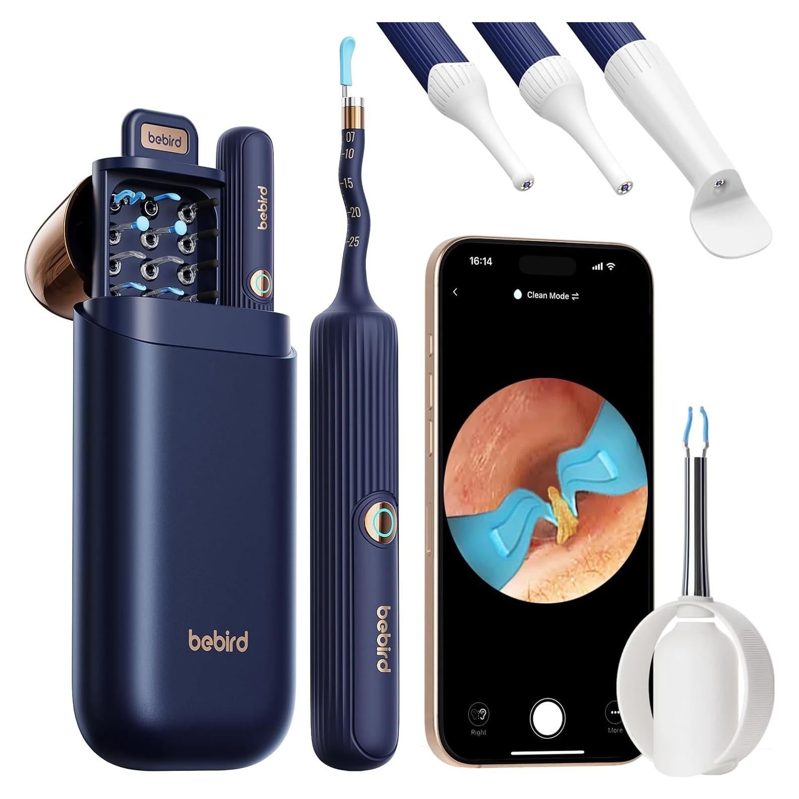 Limpiador de Oídos Inalámbrico Yumika con Cámara HD 1080P