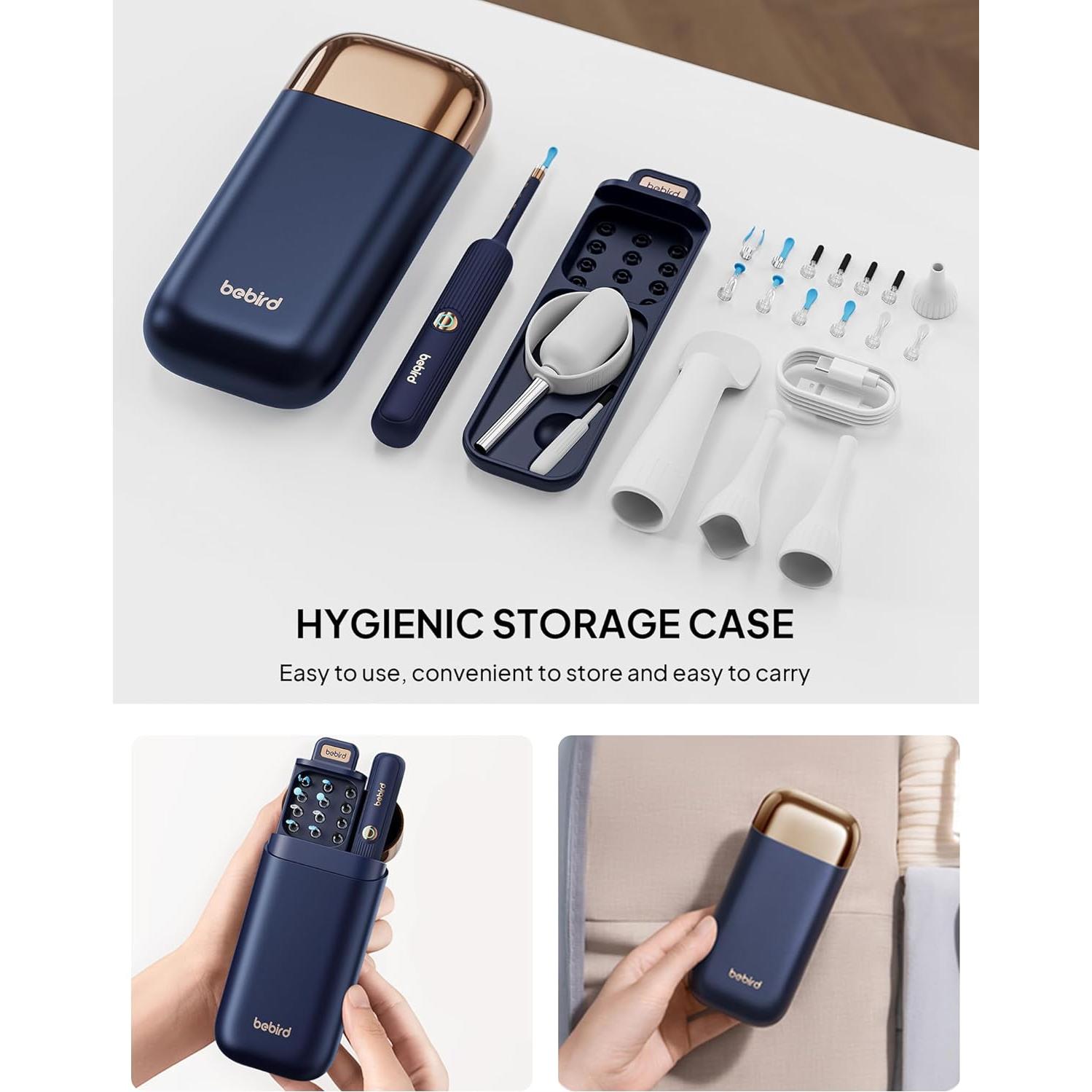 Limpiador de Oídos Inalámbrico Yumika con Cámara HD 1080P