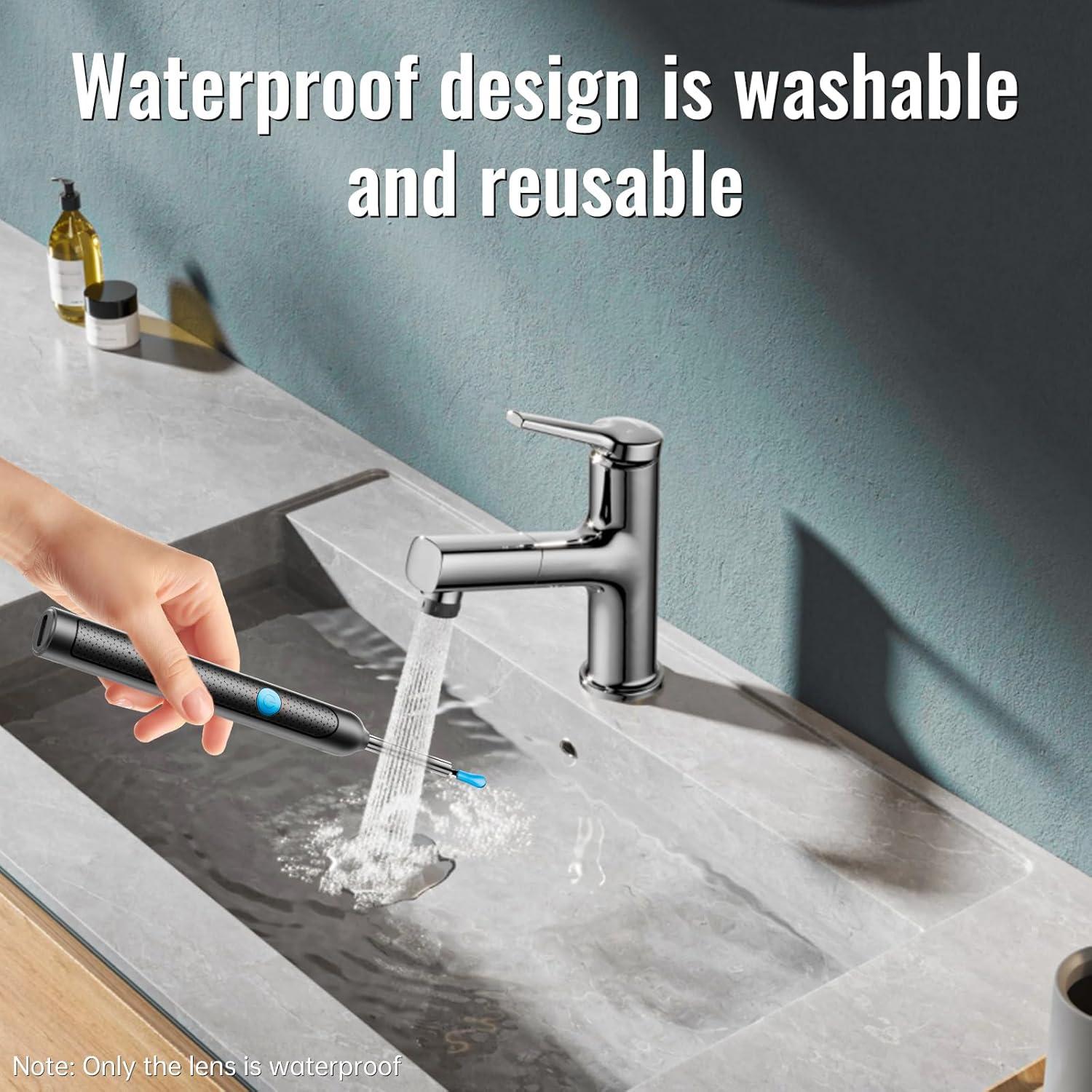 Kit de Limpieza de Oídos ALIANSHENG con Cámara HD 1920P