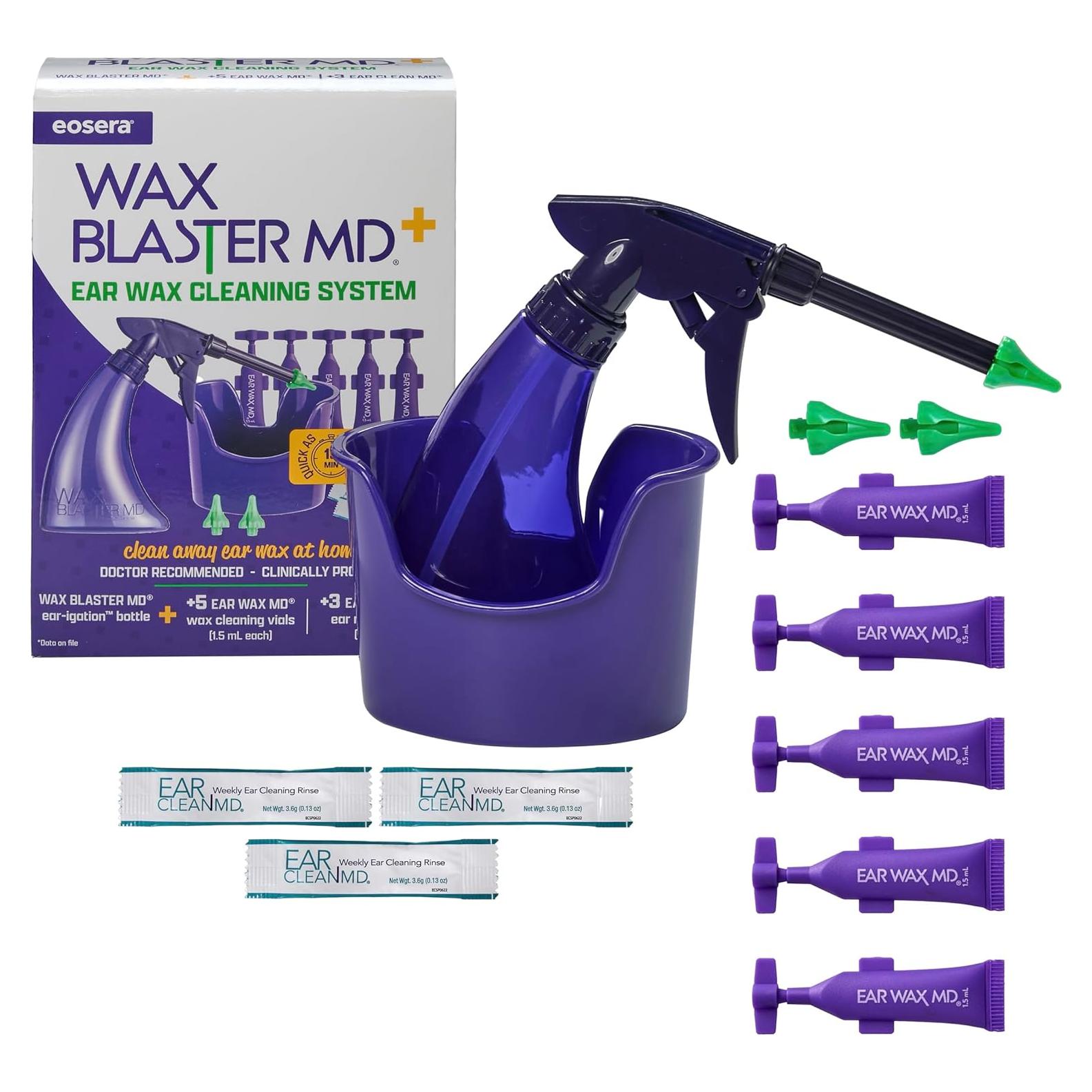 Kit de Limpieza de Oídos Eosera Wax Blaster MD - Acción Rápida