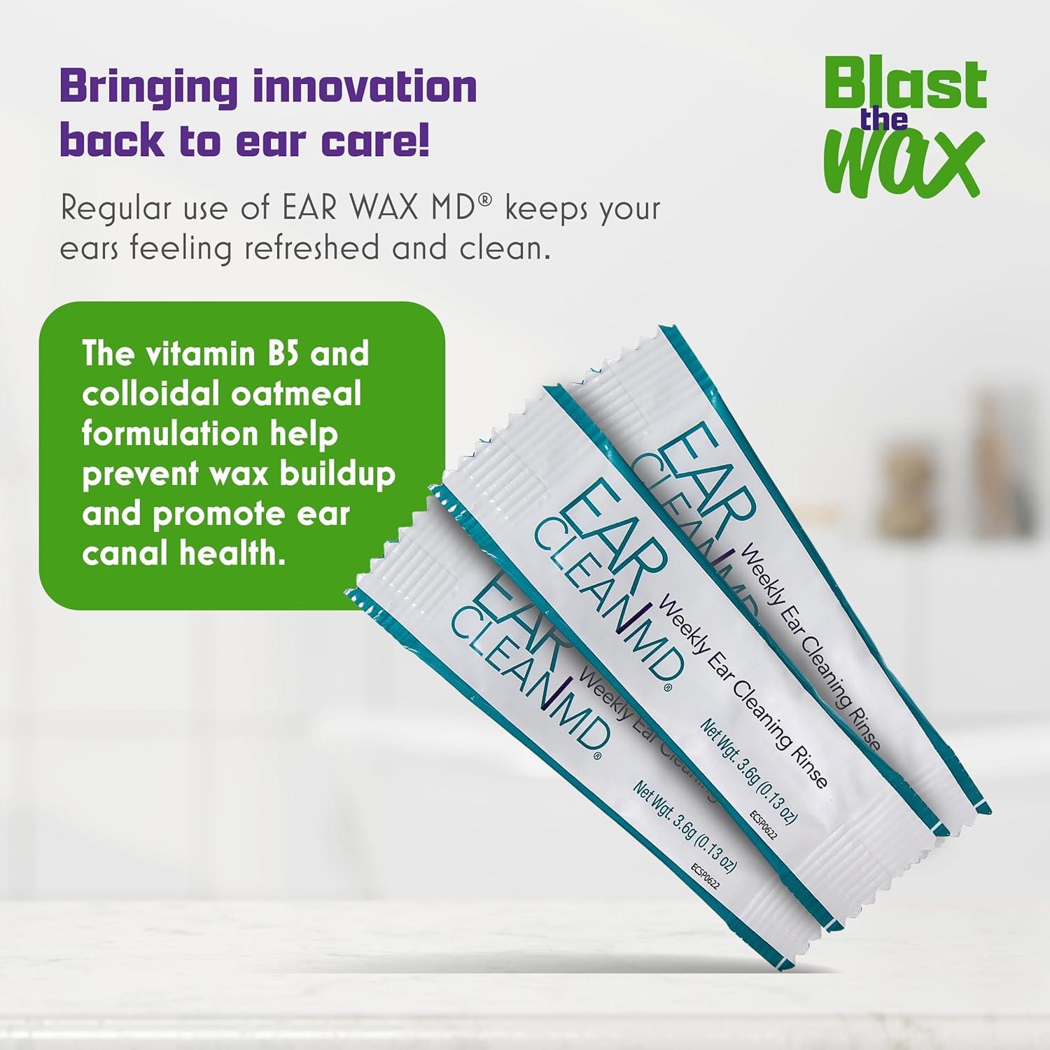 Kit de Limpieza de Oídos Eosera Wax Blaster MD - Acción Rápida