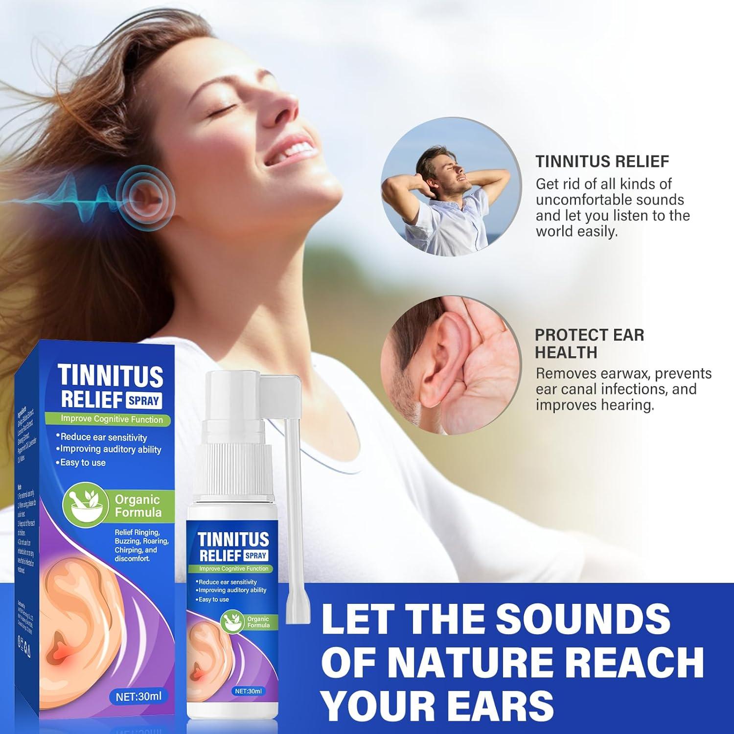 Spray Alivio Tinnitus Crislan 30 ML - Eliminación Cera Oído