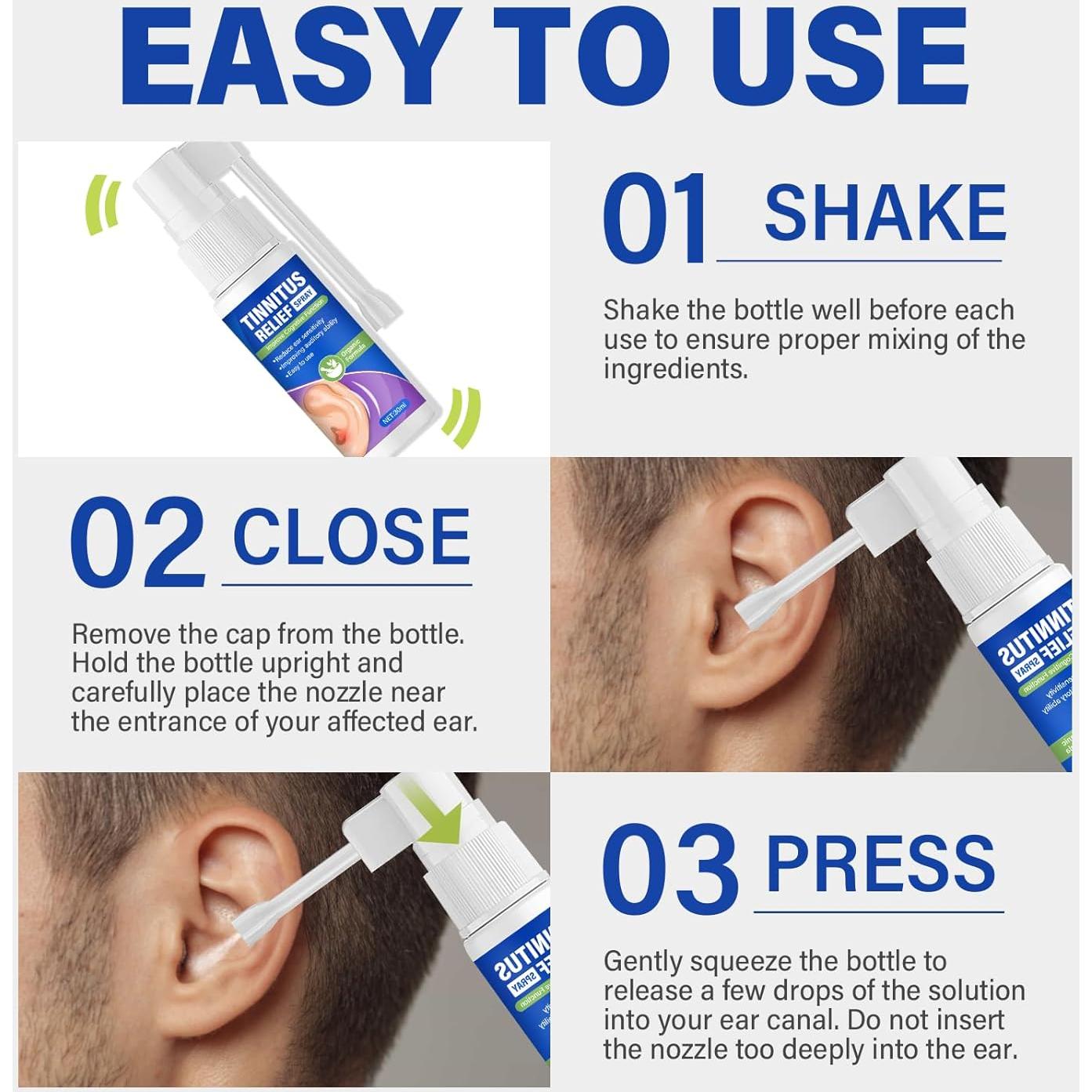Spray Alivio Tinnitus Crislan 30 ML - Eliminación Cera Oído