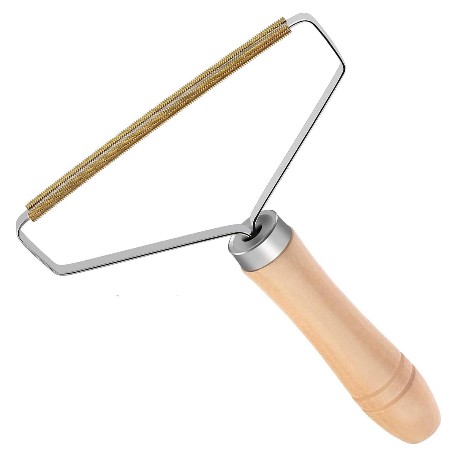 Removedor de Pelusa Manual RPJFCPCS - Mango de Madera, 32g