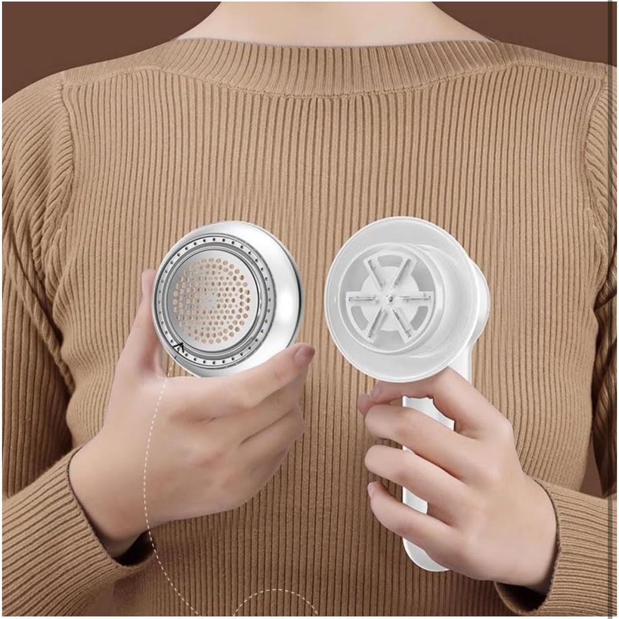 Removedor de Pelusa Recargable Type-C 6 Cuchillas Digital