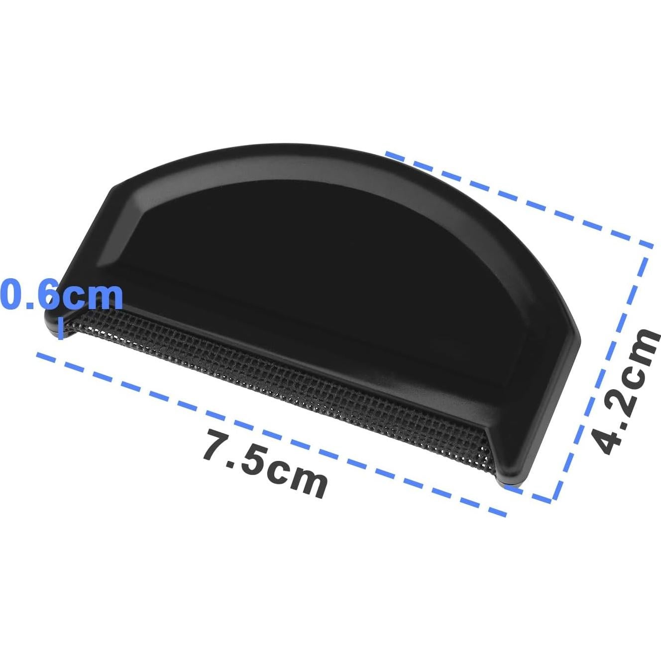 Peine Quitapelusas 2PCS El Señor de las Herramientas Negro 7.5x4.2cm