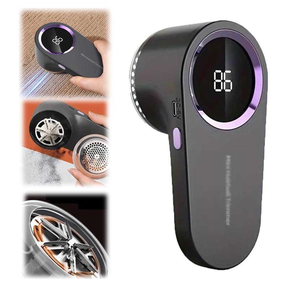 Rasuradora de Tela Digital LED AYRNBOU - Carga Rápida Tipo C