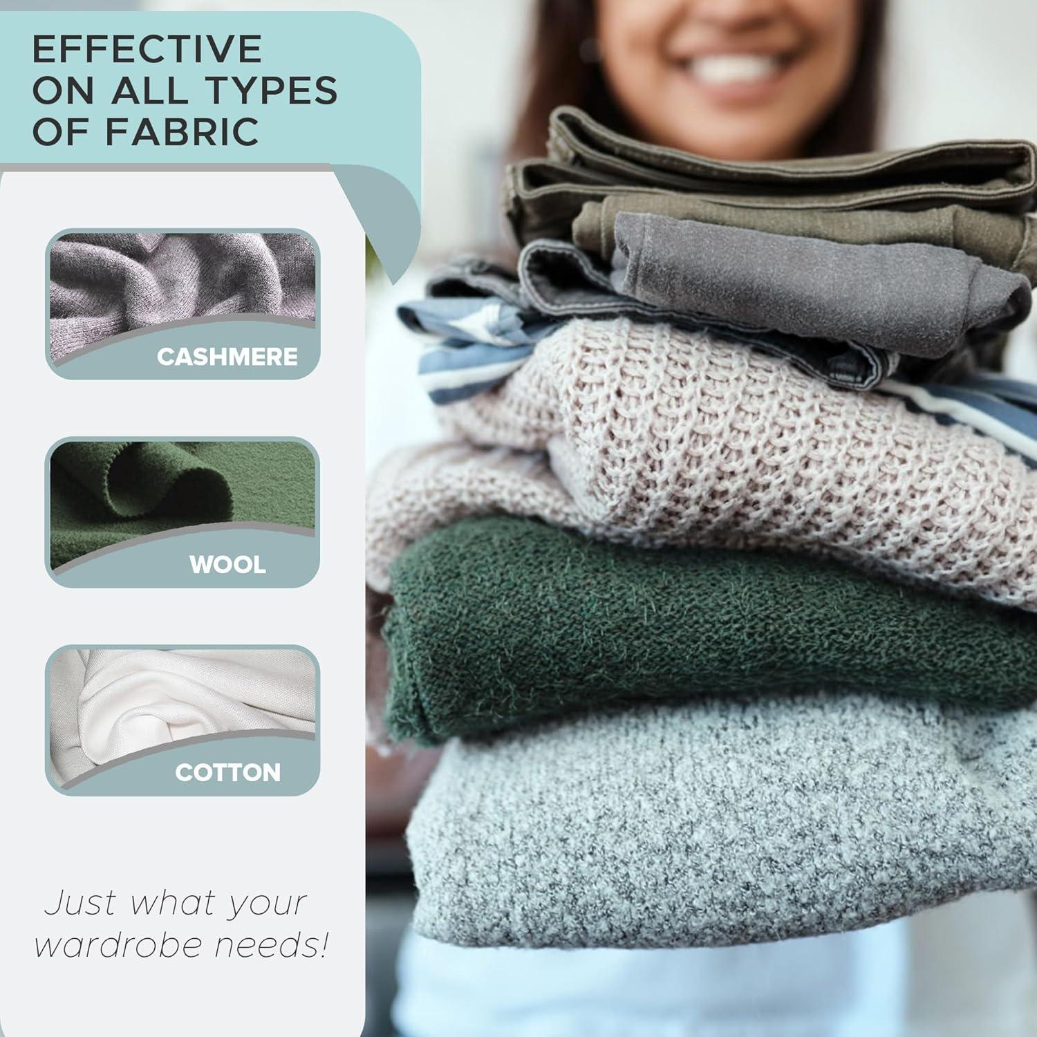 Desfuzzador de Tela Steam & Go Negro - Afeitadora Recargable