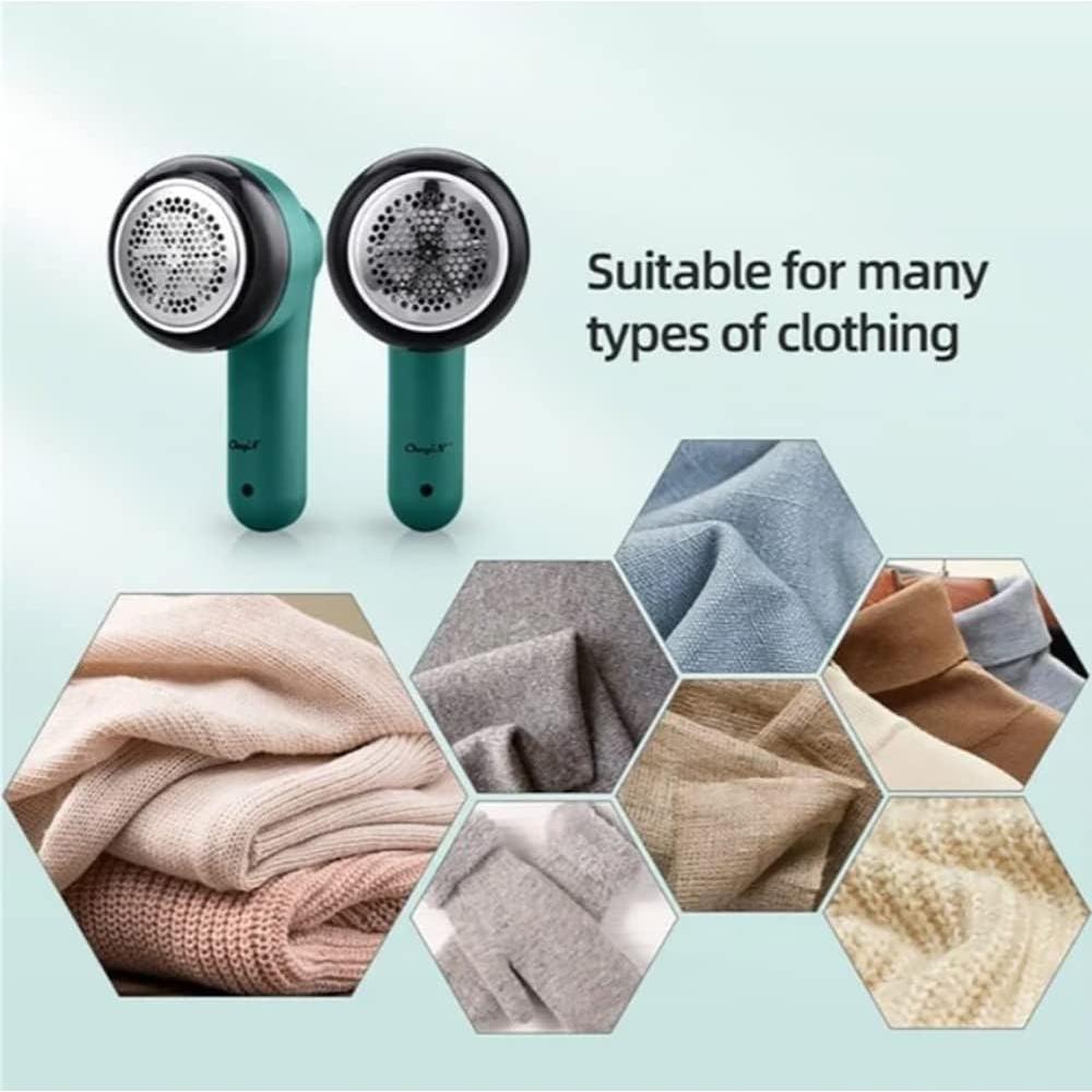 Removedor de Pelusa Eléctrico Recargable Icesoore Verde