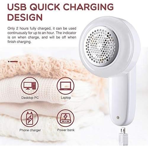 Removedor de Pelusa Eléctrico Tiptop Home con 3 Cuchillas