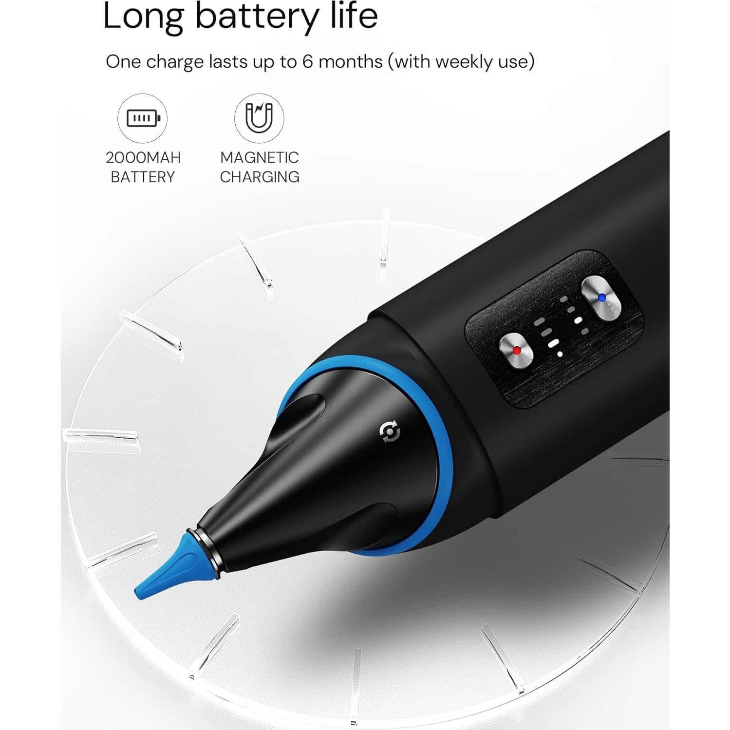 Limpiador de Oídos Eléctrico Auracle Eddy - Kit de Irrigación 4 Modos