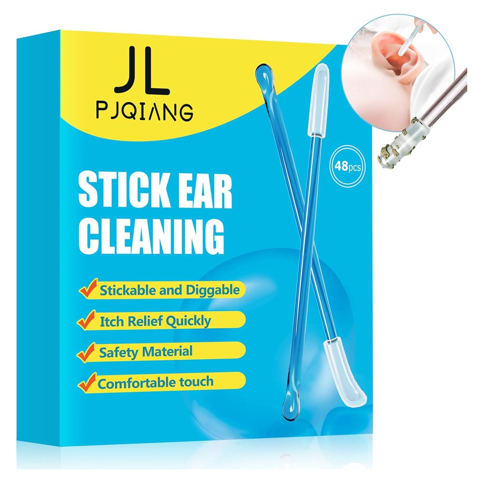 Kit de limpieza de cerumen 48 piezas JL PJQIANG, reutilizable