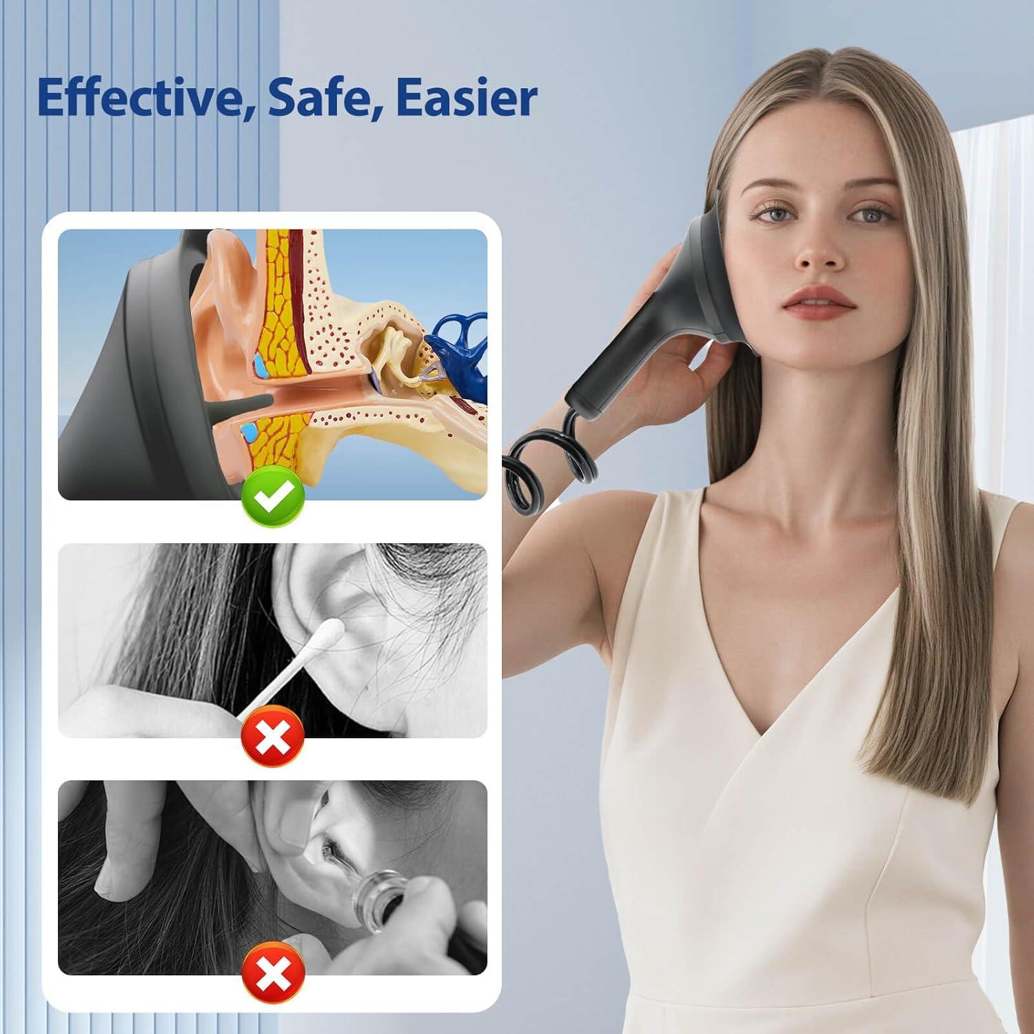 Kit de Limpieza de Oídos Eléctrico Kilahanos con Tanque 600ml