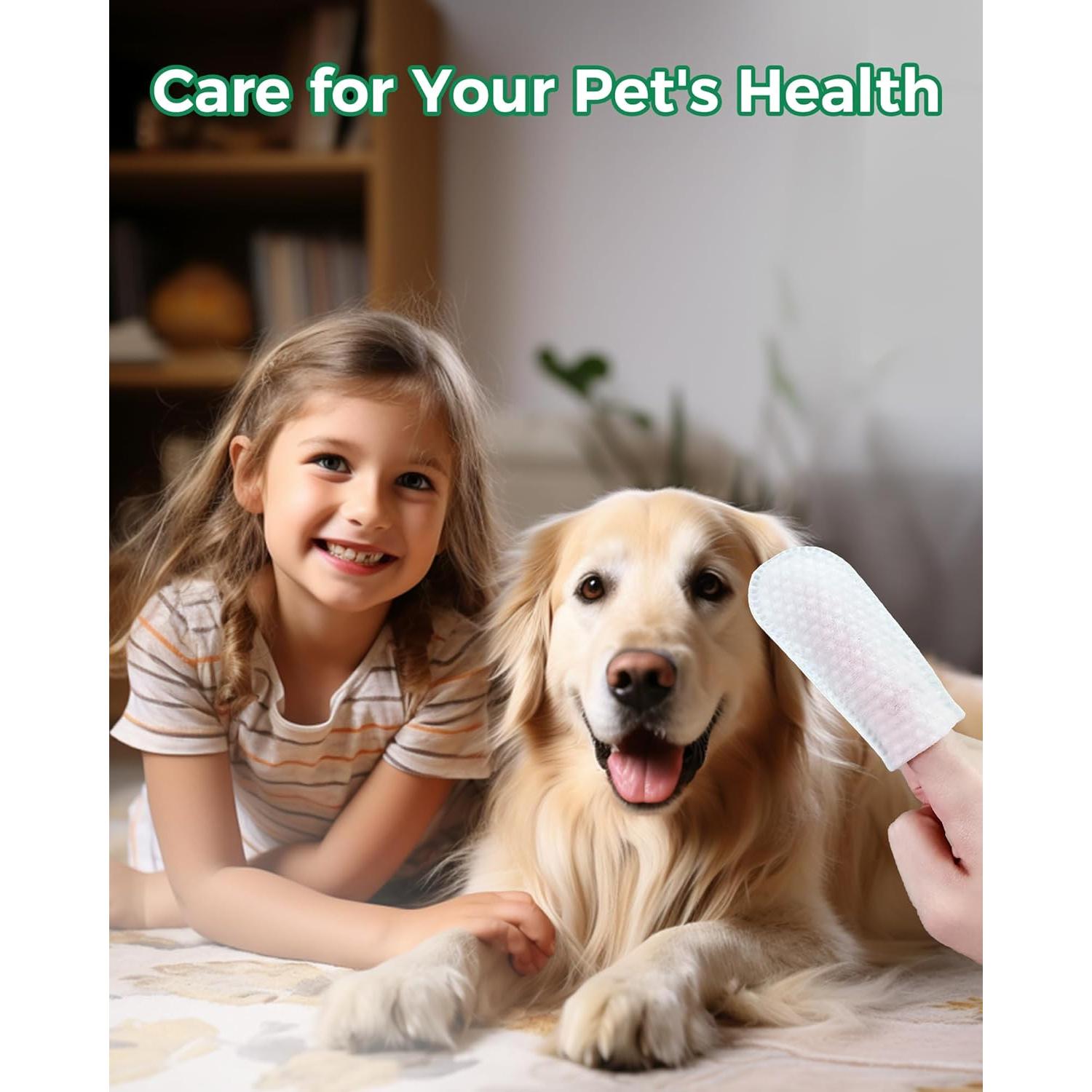 Toallitas Limpiadoras para Oídos de Perros y Gatos WHCASYO - 50 Unidades