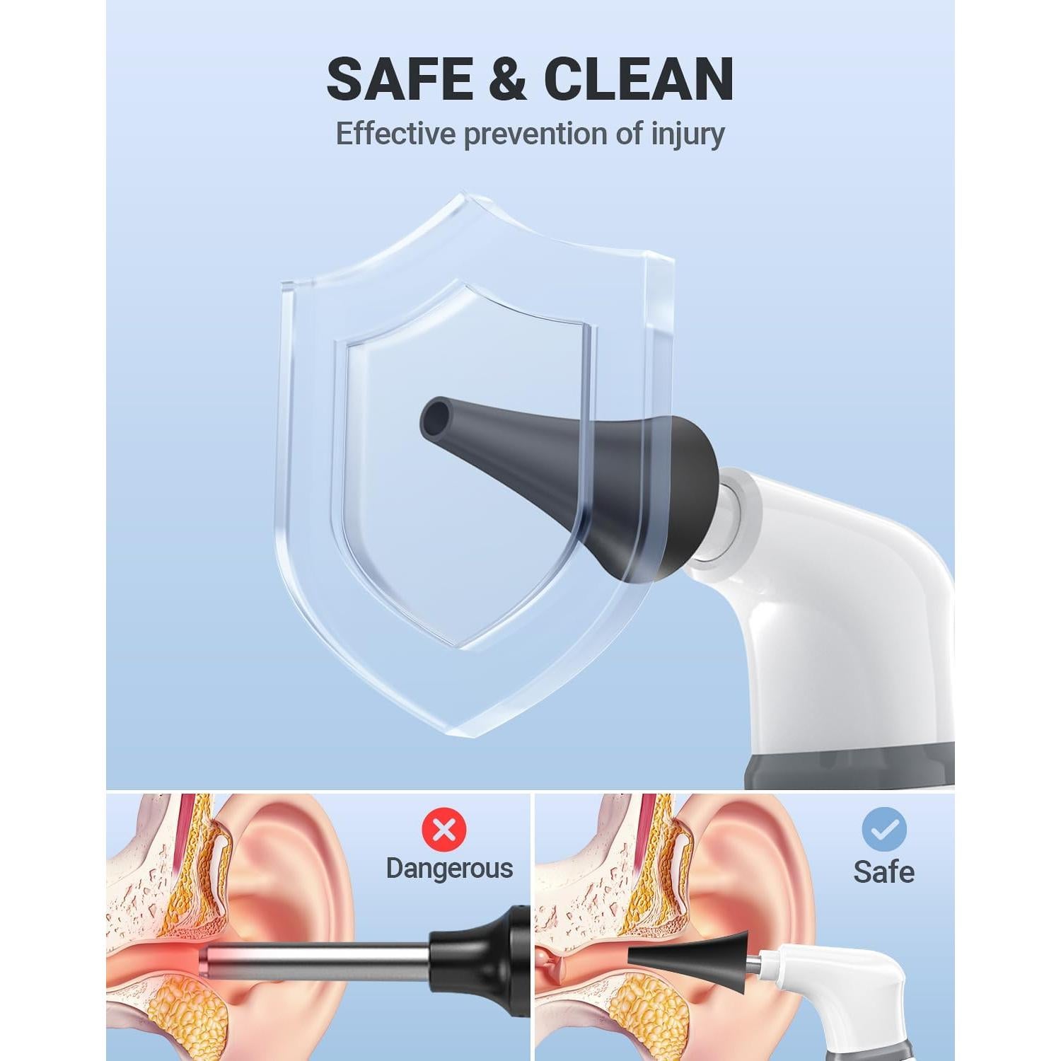 Otoscopio Inalámbrico AnyScope con Cámara y Luz 3.9mm