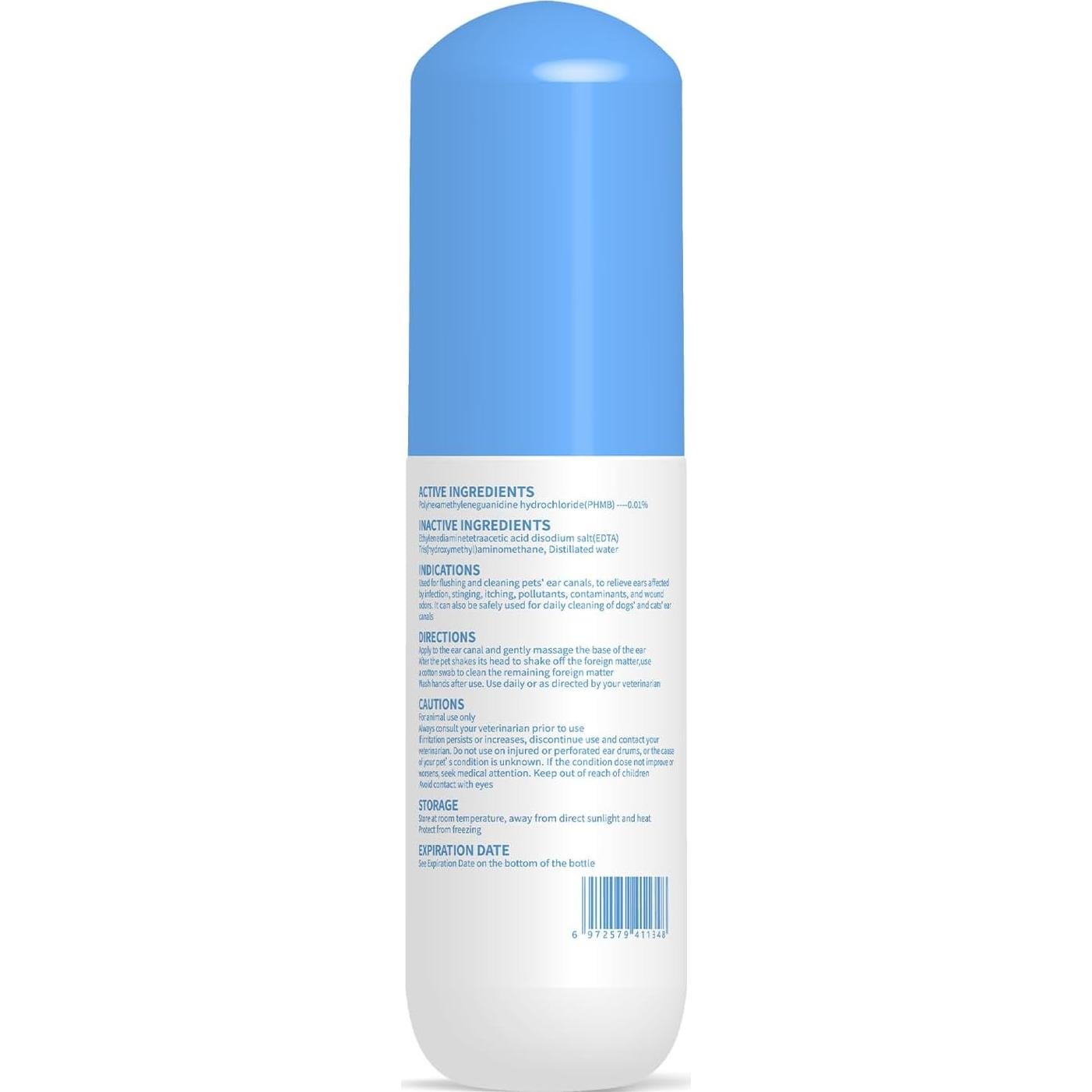 Limpiador de Oídos para Perros y Gatos Tris Flush 118 ml