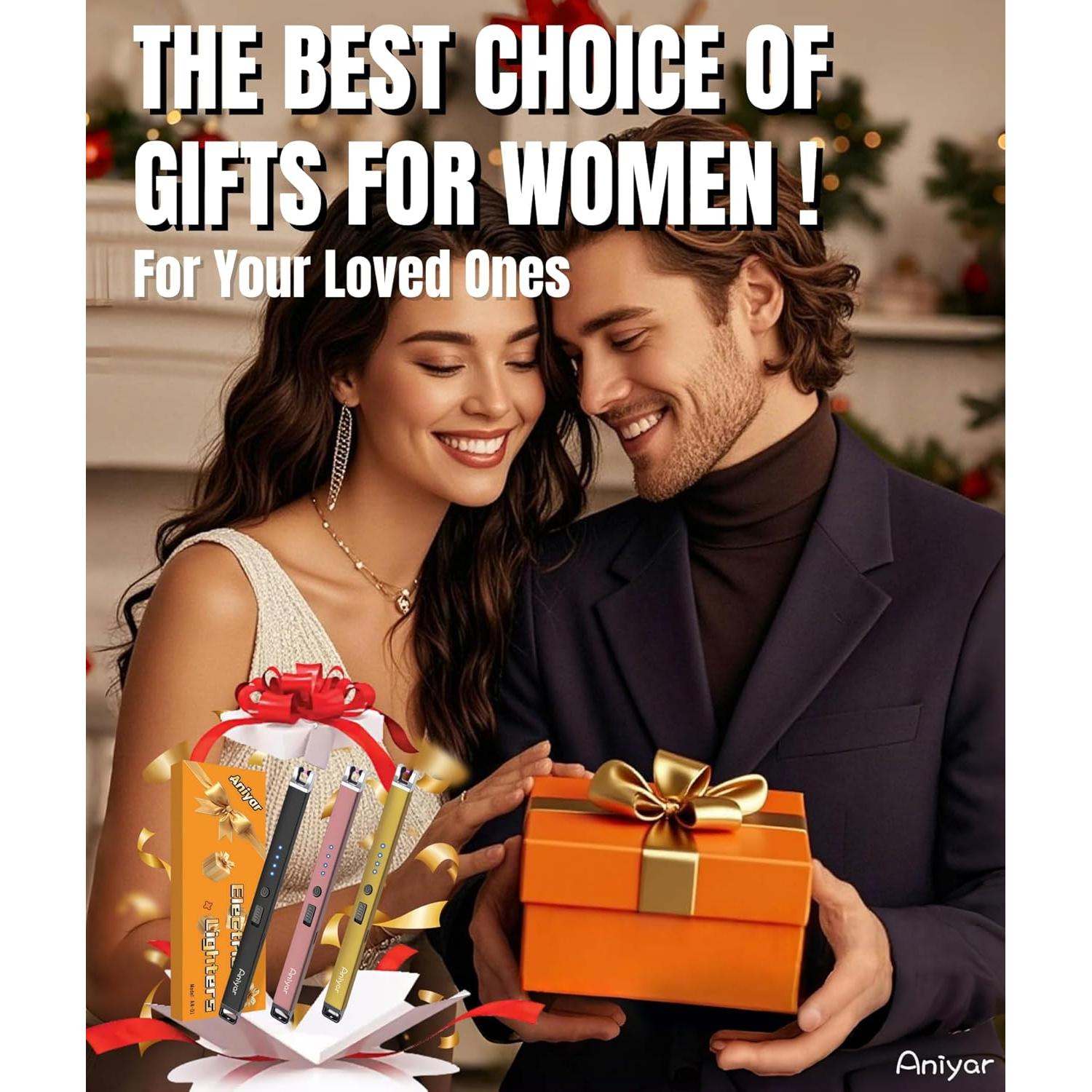 Paquete de 3 Encendedores Eléctricos Recargables Aniyar