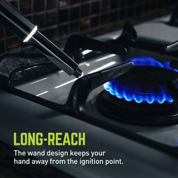 Varita Encendedora de Plasma Verdadero - Recargable USB-C, Sin Llama