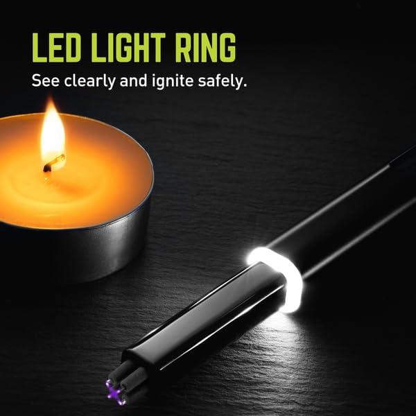 Varita Encendedora de Plasma Verdadero - Recargable USB-C, Sin Llama