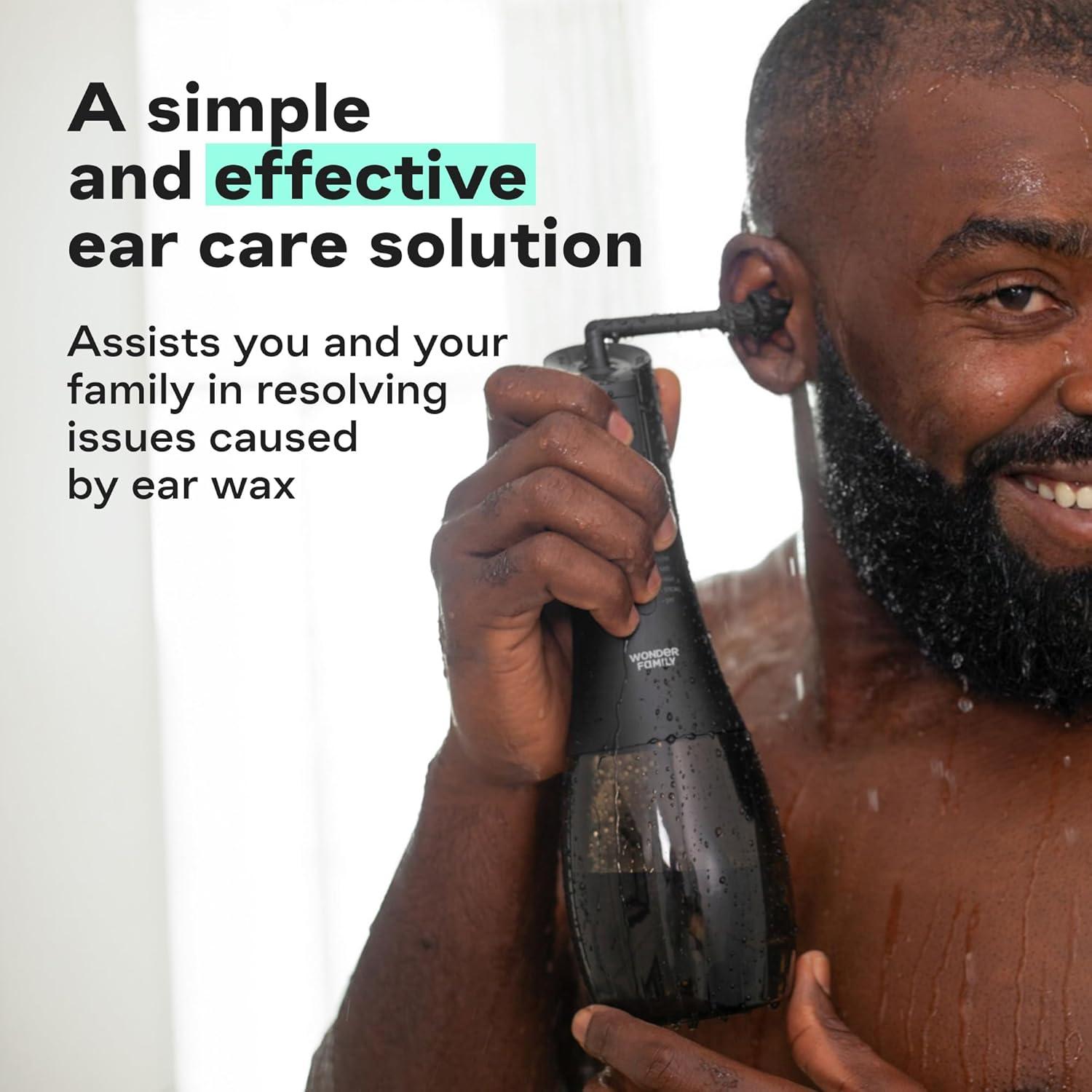 Limpiador de Oídos Eléctrico Wonder Family - 5 Modos, Kit Completo
