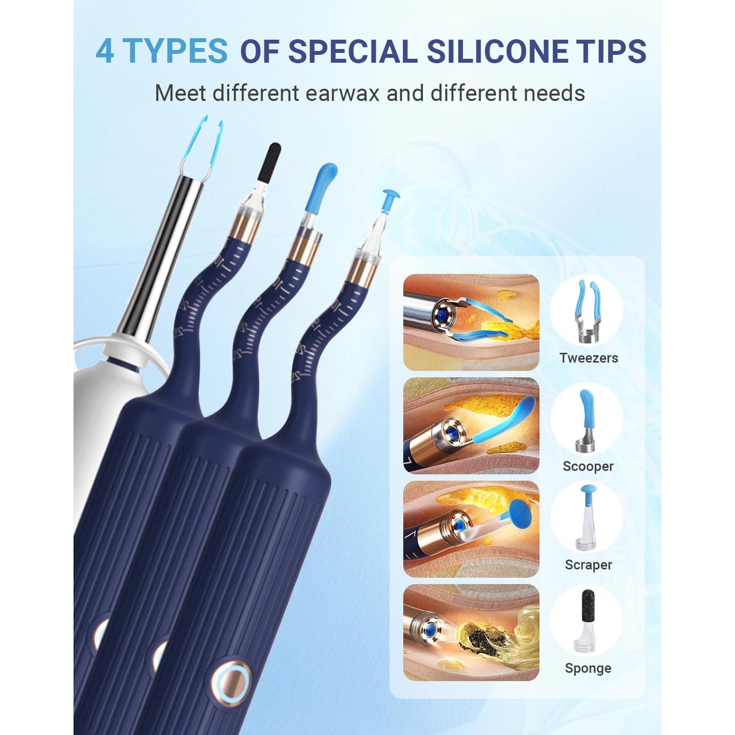 Limpiador de Oídos Inalámbrico DailySee con Cámara HD