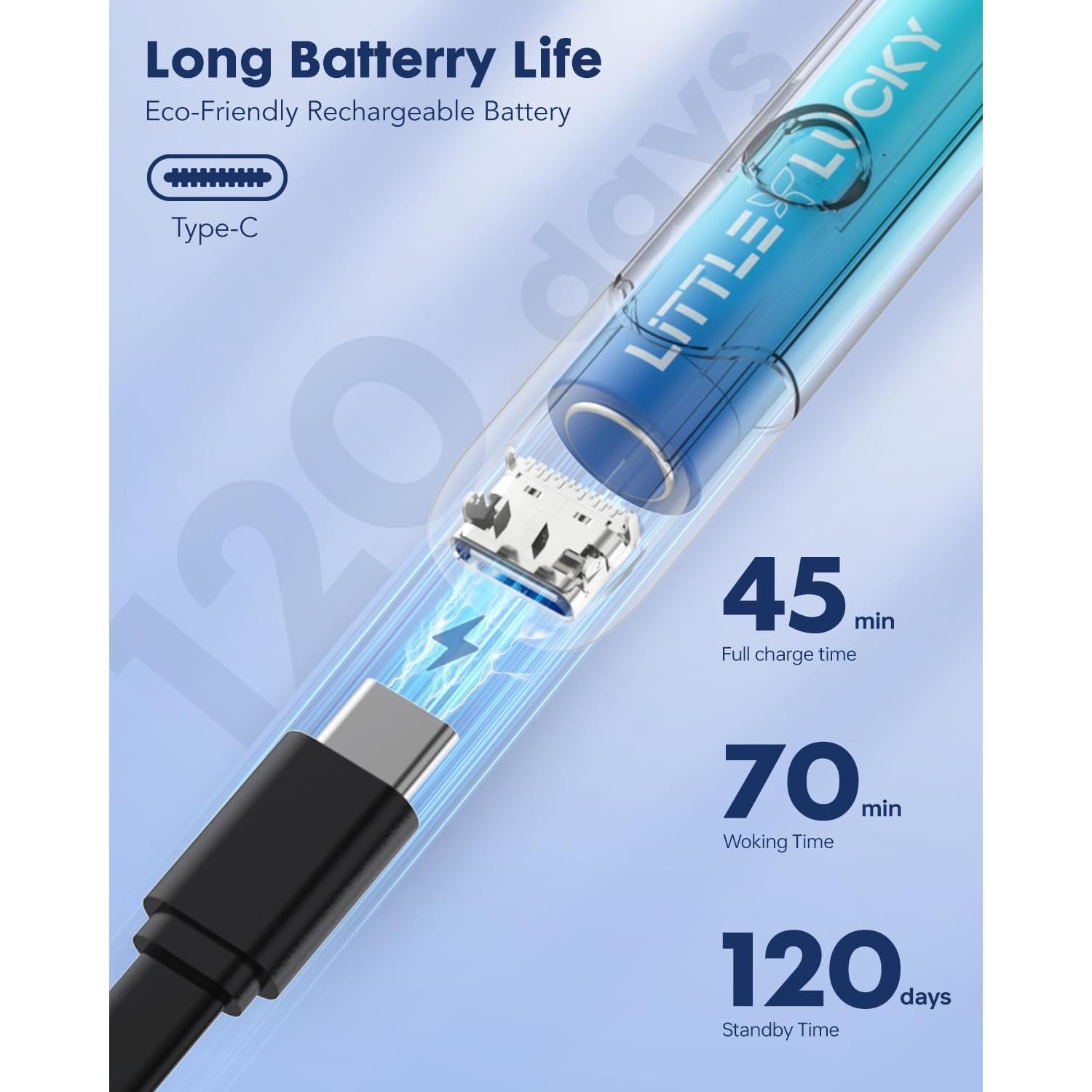 Limpiador de Cera de Oído Littlelucky 1080P con 6 Luces LED