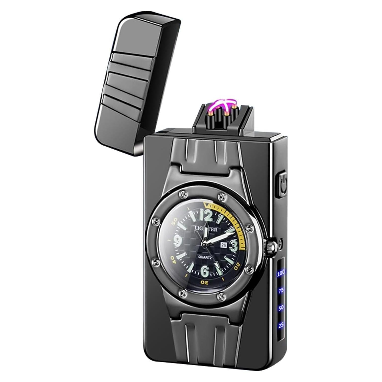 Encendedor de Plasma TIKIUKI Recargable Vintage Rojo 141g