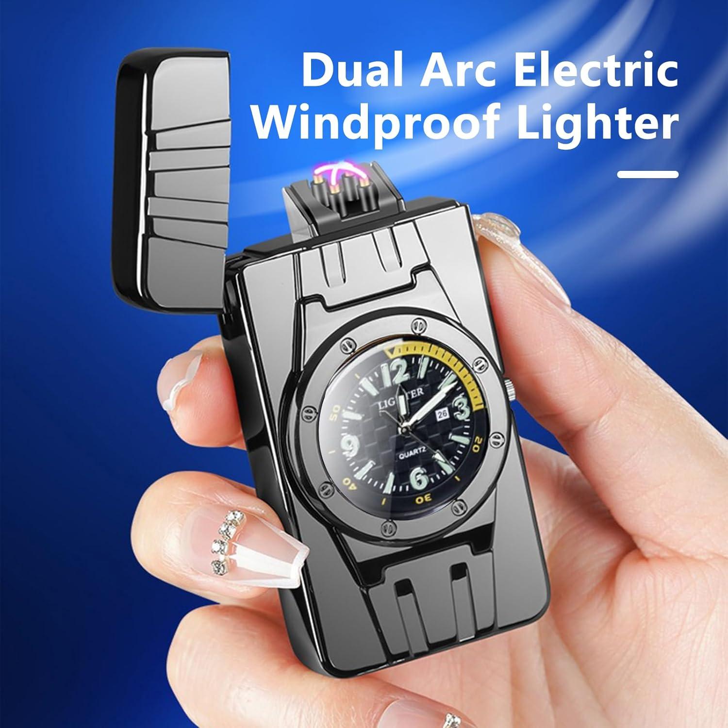 Encendedor de Plasma TIKIUKI Recargable Vintage Rojo 141g