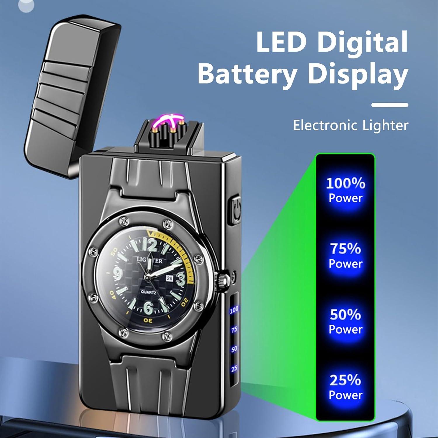 Encendedor de Plasma TIKIUKI Recargable Vintage Rojo 141g