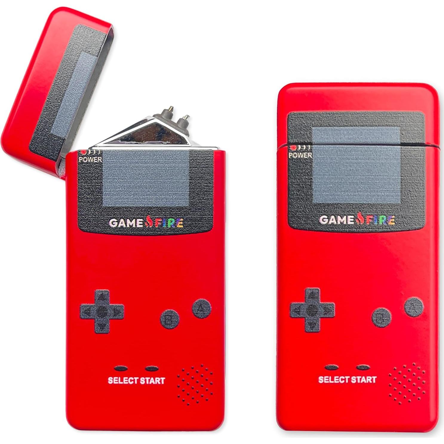 Encendedor de Plasma Portátil GameFire - Recargable USB - Gamer Retro