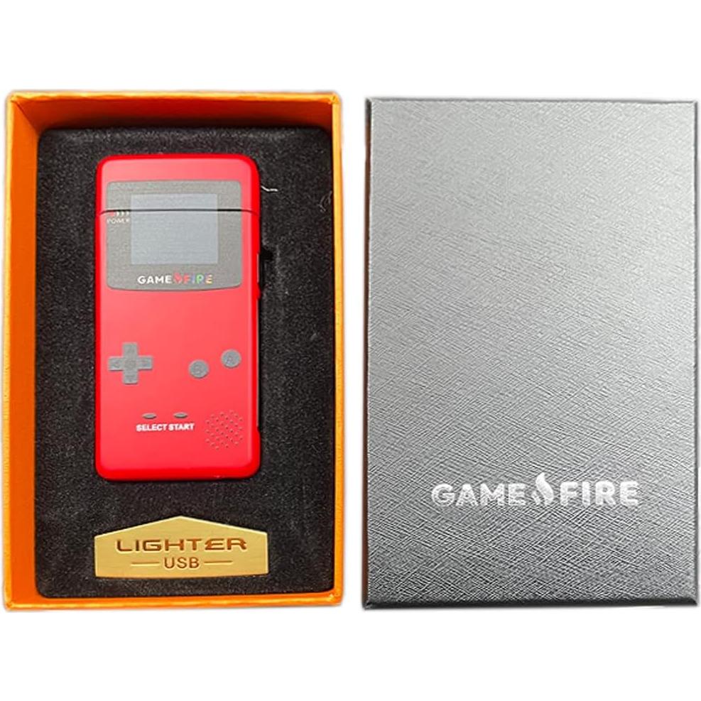 Encendedor de Plasma Portátil GameFire - Recargable USB - Gamer Retro