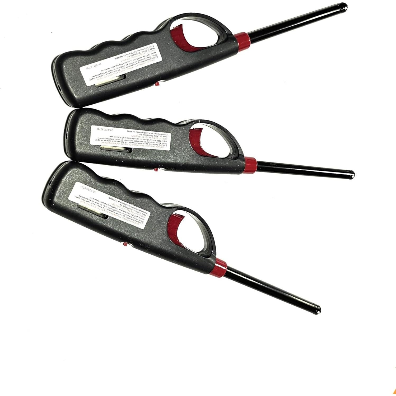 Paquete de 3 Encendedores Recargables Butano CABALLEROS DE ARMUR